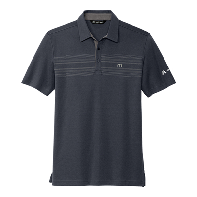 Men's Blue Nights Chest Stripe Polo product image on white background