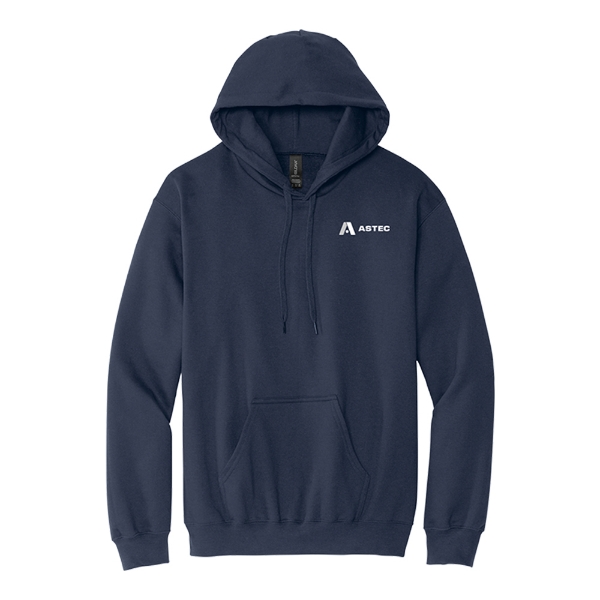 ASTEC Men's Navy Pullover Hooded Sweatshirt 