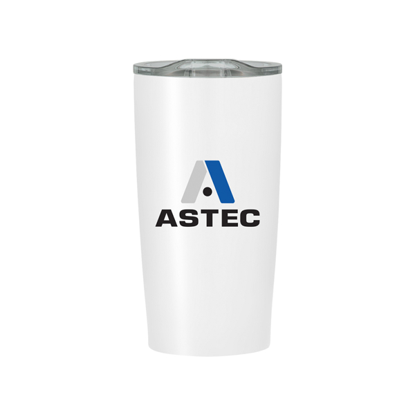 ASTEC 20 OZ. Logo Tumbler Product Image on white background