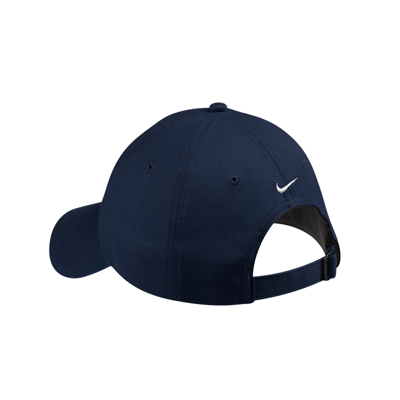 ASTEC Nike Navy Hat Back Image on white background
