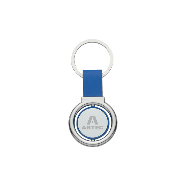 ASTEC Spinner Key Tag product image on white background