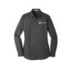 Astec Women's Port Authority Long Sleeve Poplin Shirt