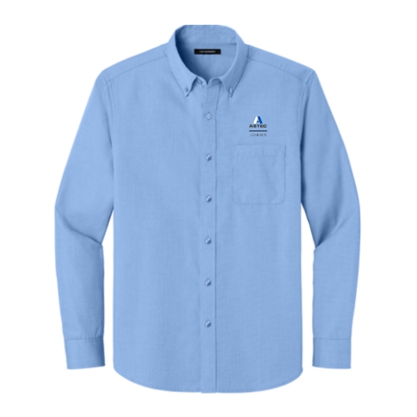 W.O.C Blue Men's Button Up